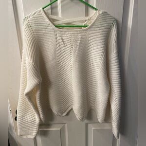 Elegant White Sweater